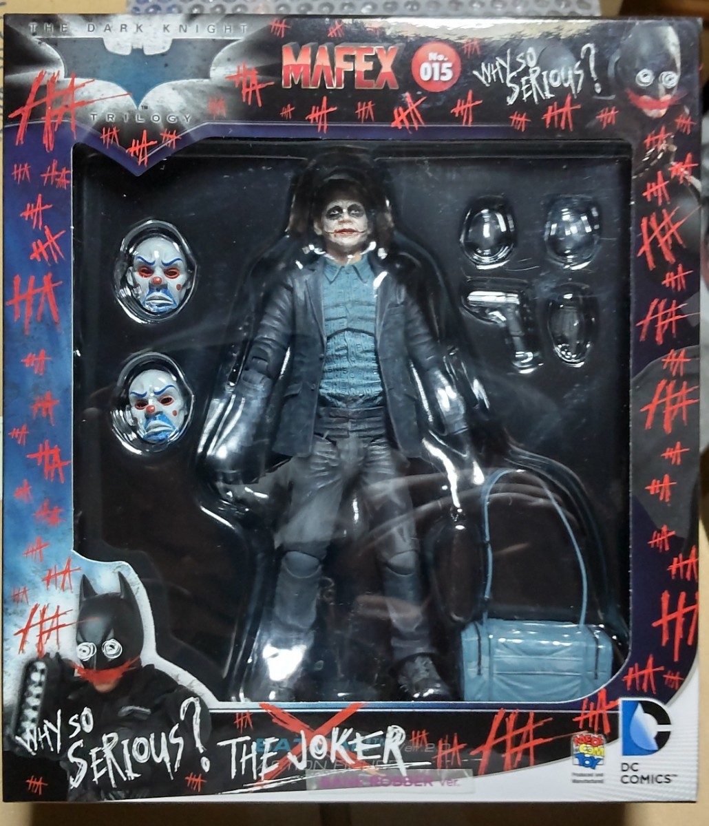 未開封 MAFEX ジョーカー 銀行強盗 ダークナイト メディコムトイ