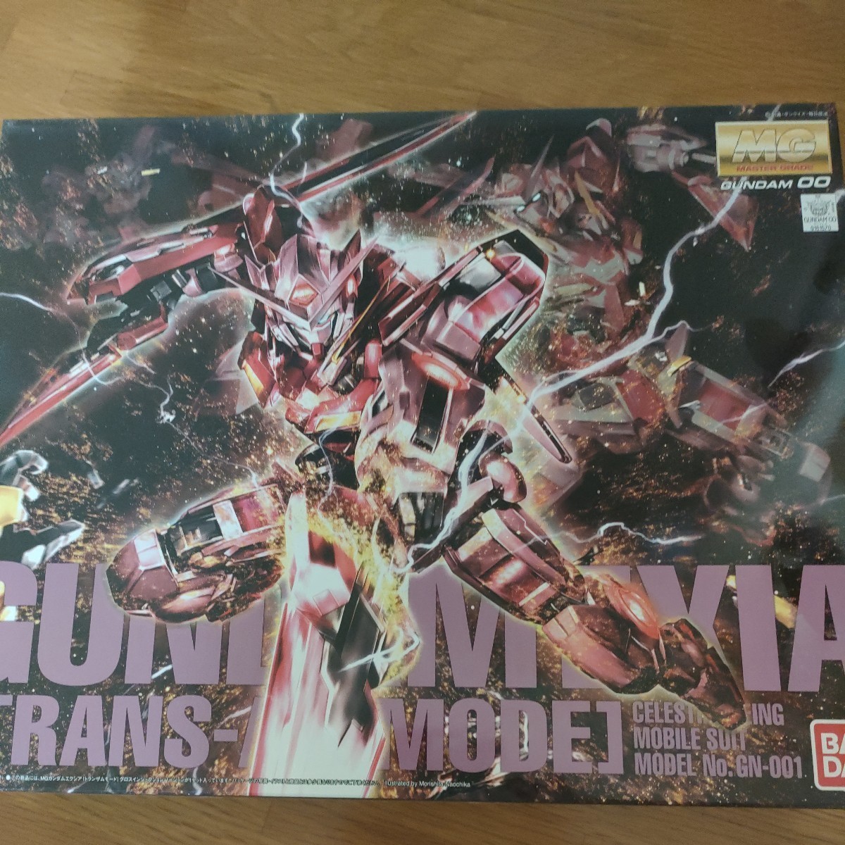 GN-001 ガンダムエクシア（トランザムモード）グロスインジェクションVer. （1/100スケール MG ガンダム00 機動戦士ガンダム ）送料込み