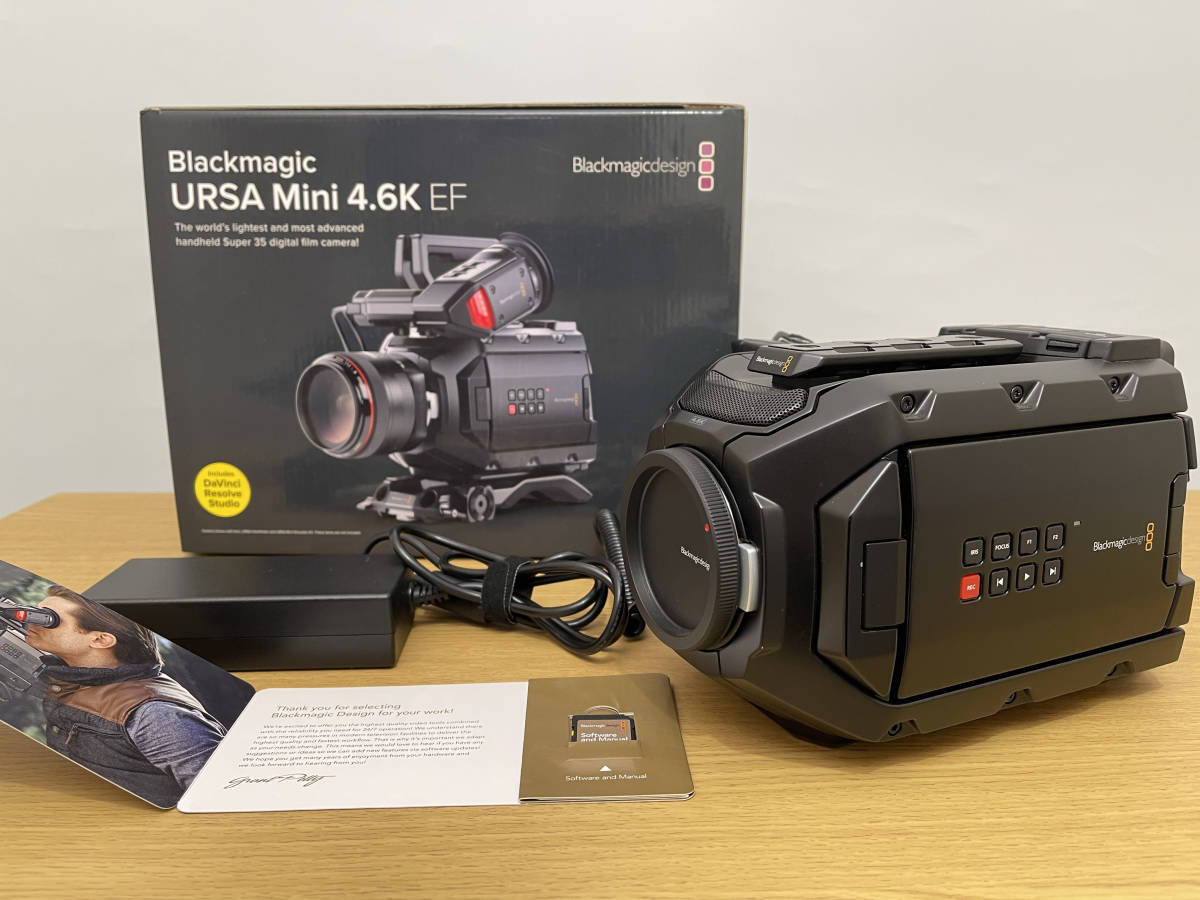 Blackmagic URSA Mini Design Pro 4.6K G2 | 12K - – Ursa EF MINI New UK