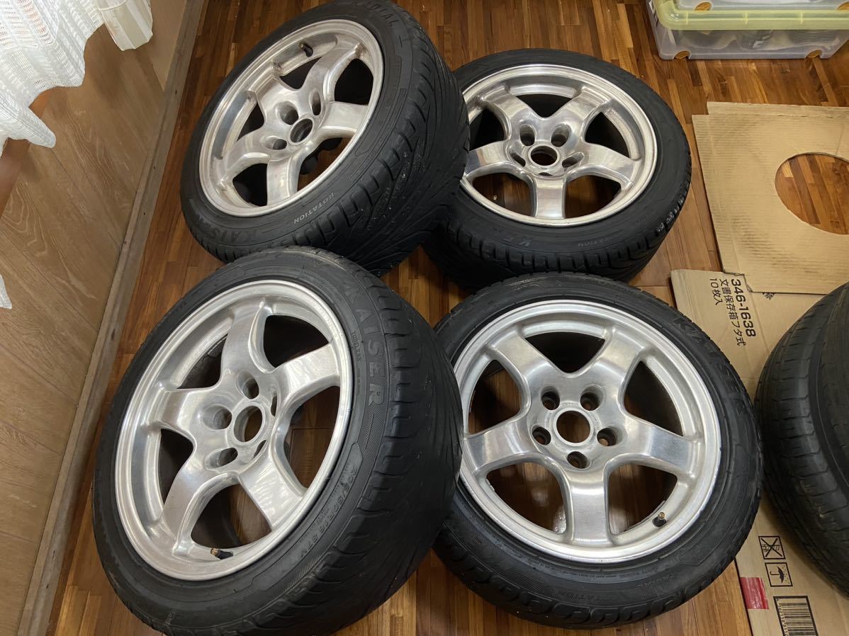 日産 スカイライン BNR32 GT-R 純正アルミホイール 4本セット バフ 