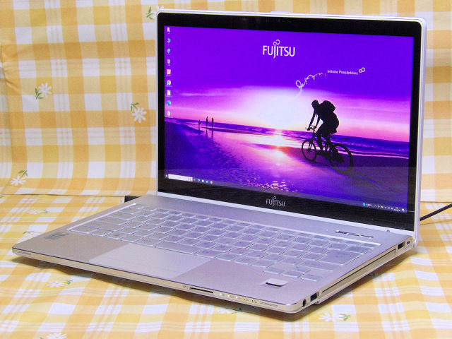 □タッチパネル 超高解像度 LIFEBOOK SH90/M Core i5-4200U 10GBメモリ