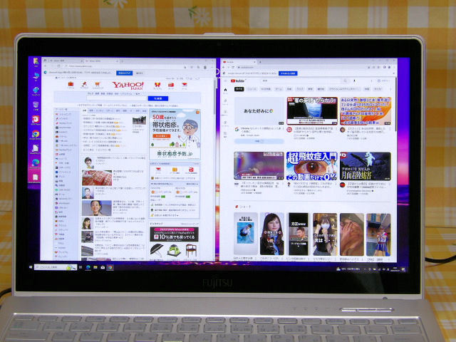 □タッチパネル 超高解像度 LIFEBOOK SH90/M Core i5-4200U 10GBメモリ