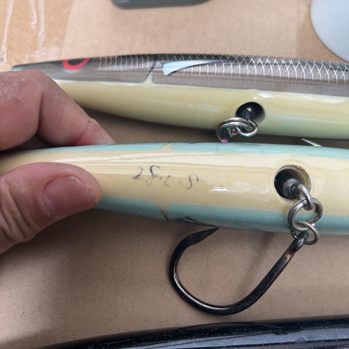 カーペンターKLL/MODEL027Cと027Aとゼウス150+25のシンキングルアー3
