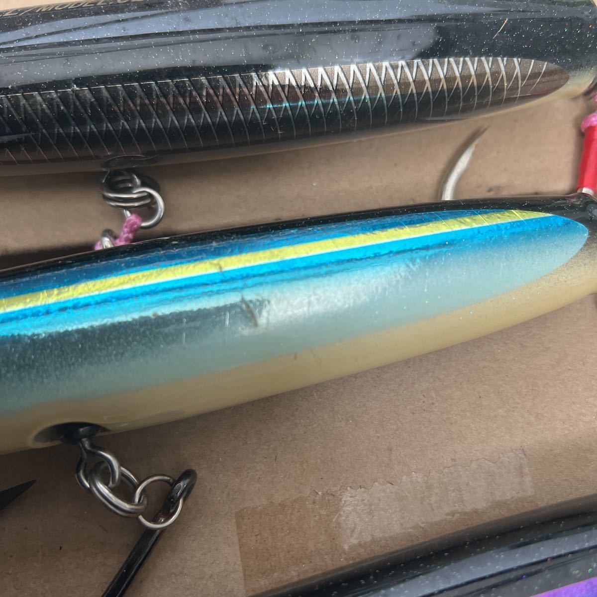カーペンターKLL/MODEL027Cと027Aとゼウス150+25のシンキングルアー3