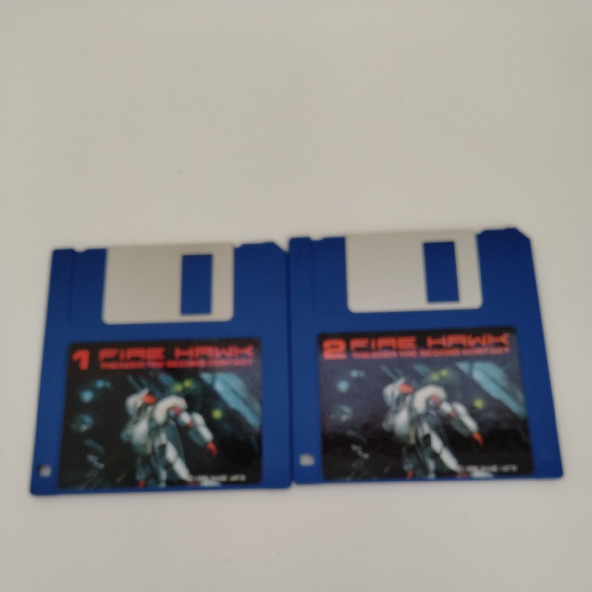 【長期保管】【動作確認できてません】MSXソフト ファイアーホーク1，2 2個セット