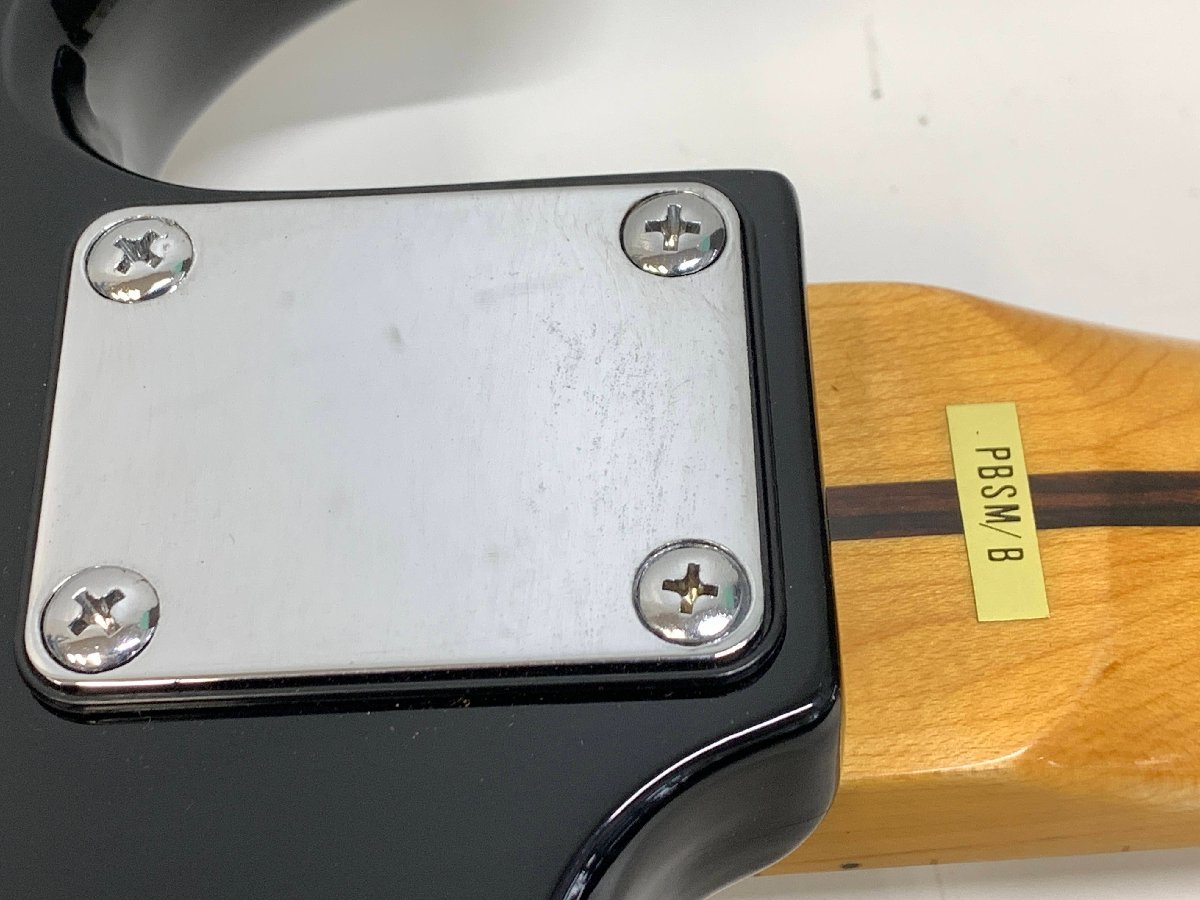 Samick PBSM/B プレベタイプ＜ソフトケース付き＞サミック 黒 ブラック 