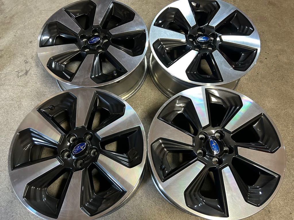 ★ENKEI製　エンケイ　スバル　4本　フォレスター　SJ　７J+48　PCD100　レガシィ　プリウス