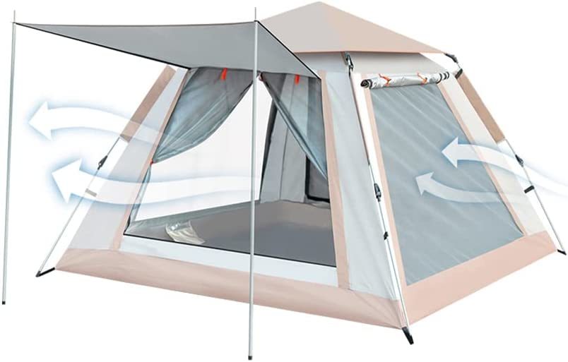 ワンタッチテント テント UVカット ワンタッチ キャンプ 3-4人用 3～4