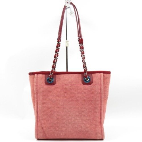 63466☆1円スタート☆CHANEL シャネル 中極美品 ドーヴィルPM チェーン  