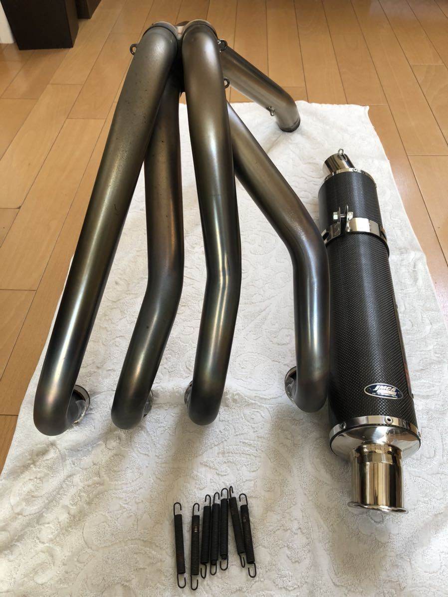 ZRX1200R ヨシムラ チタンサイクロン フルエキ カーボンサイレンサー