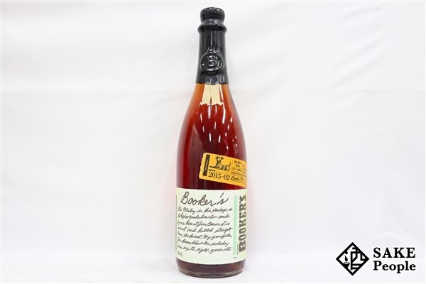 ◇注目! ブッカーズ 2015年 7年0ヶ月18日 750ml 63.95％ 木箱付き