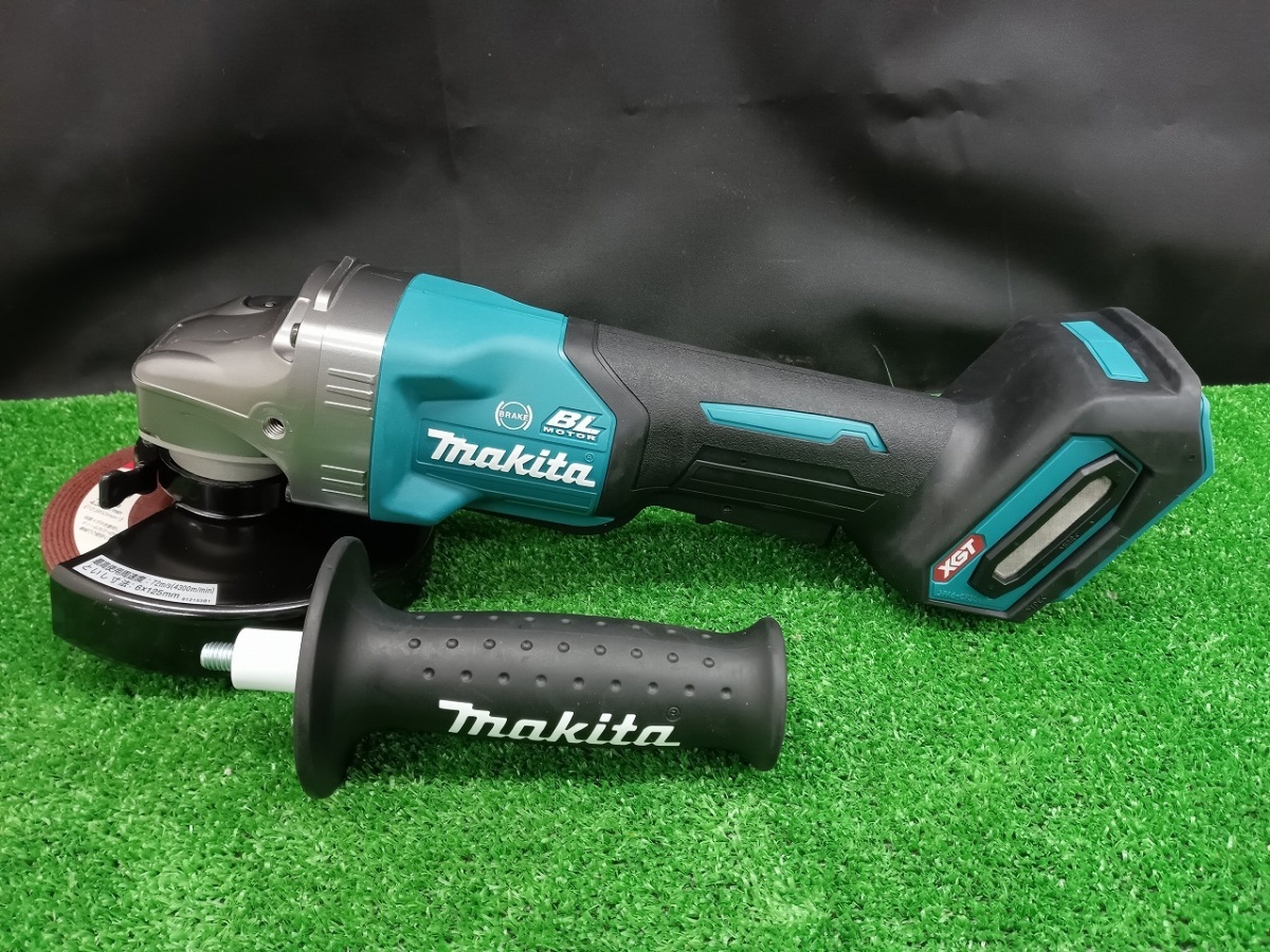 中古品 makita マキタ 40Vmax 125mm 充電式 ディスクグラインダ GA010GZ 本体のみ