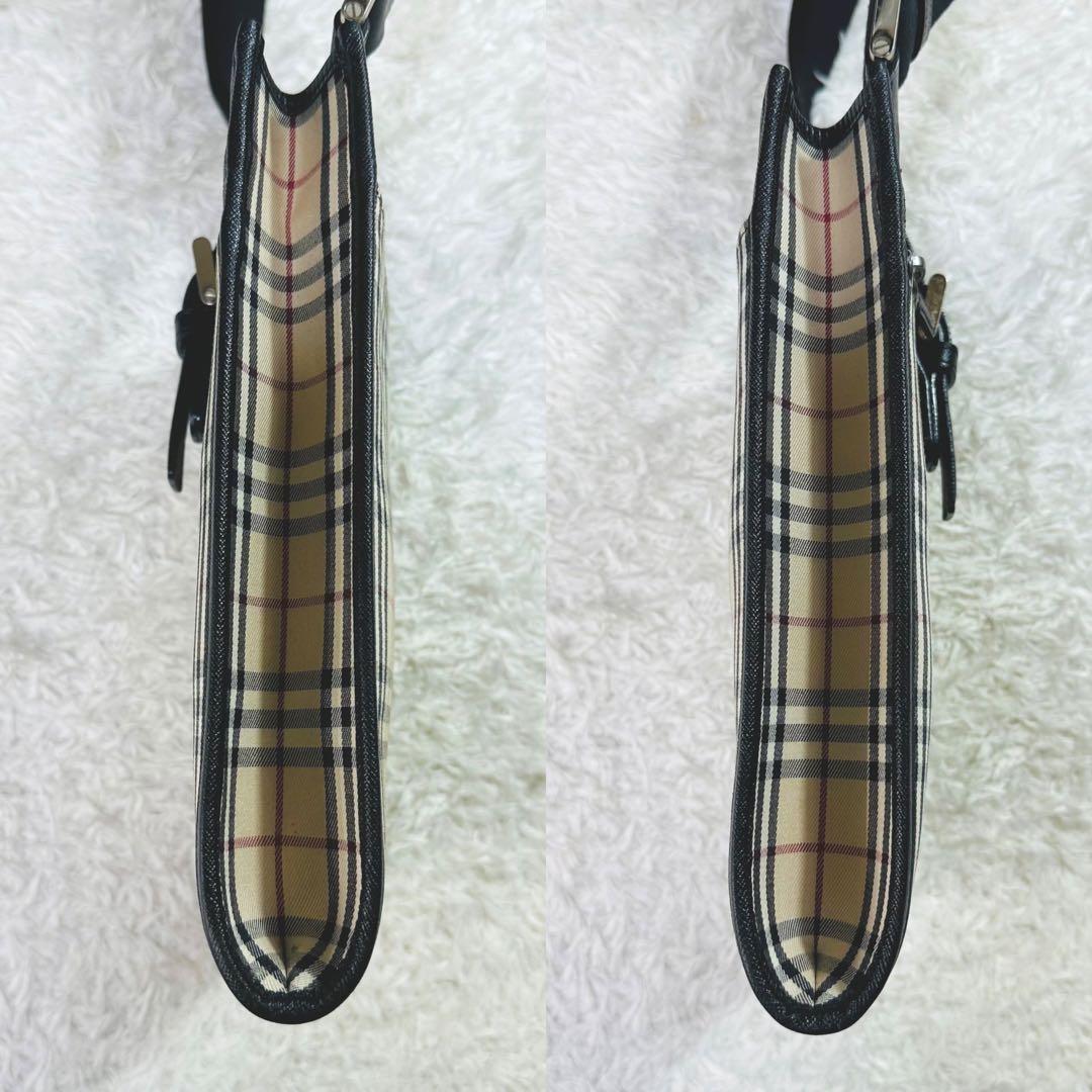 美品 バーバリー BURBERRY ショルダーバッグ ポシェット サコッシュ