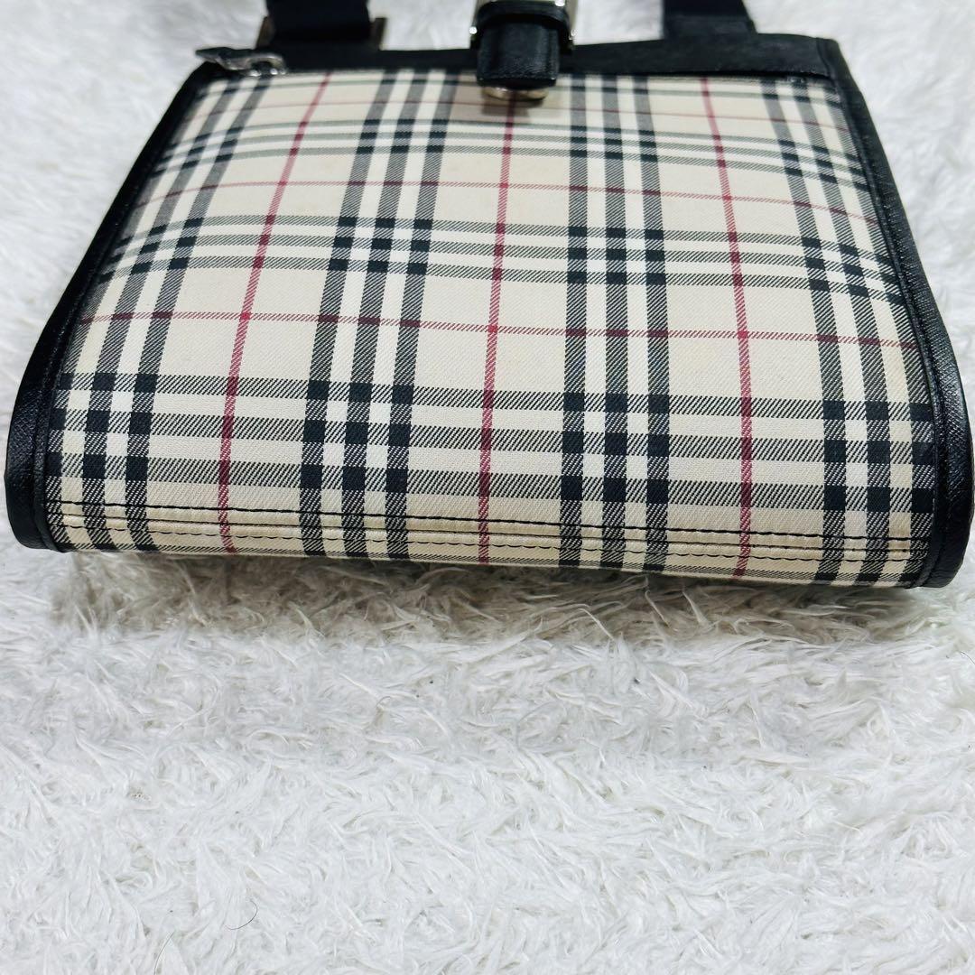 美品 バーバリー BURBERRY ショルダーバッグ ポシェット サコッシュ