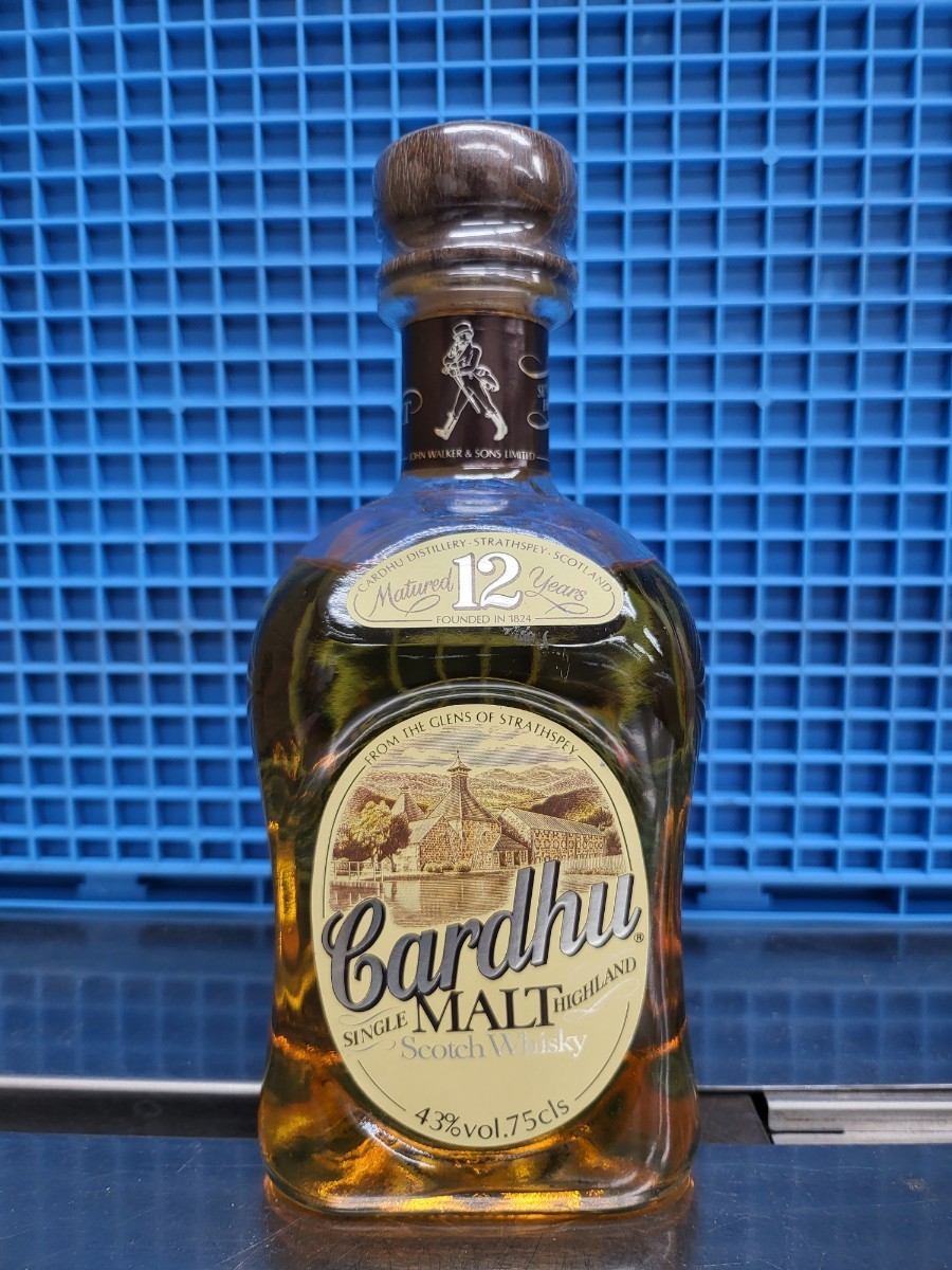 未開栓 CARDHU 12年 カーデュ シングル ハイランド モルト スコッチ