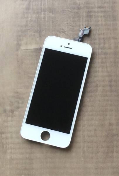 iPhone5s 純正液晶 フロントパネル白 画面 タッチ 交換用
