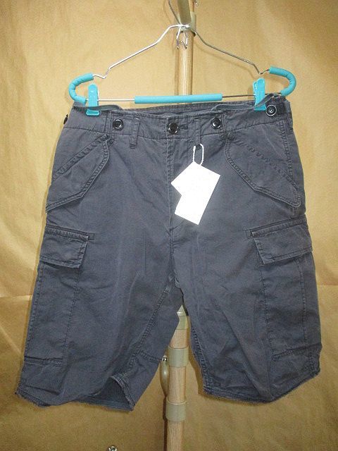 VISVIM 　18ss EIGER SANCTION SHORTS　 (GIZA C/NY) 　ミリタリー　カーゴ　ショーツ　1 チャコール　タグ付き