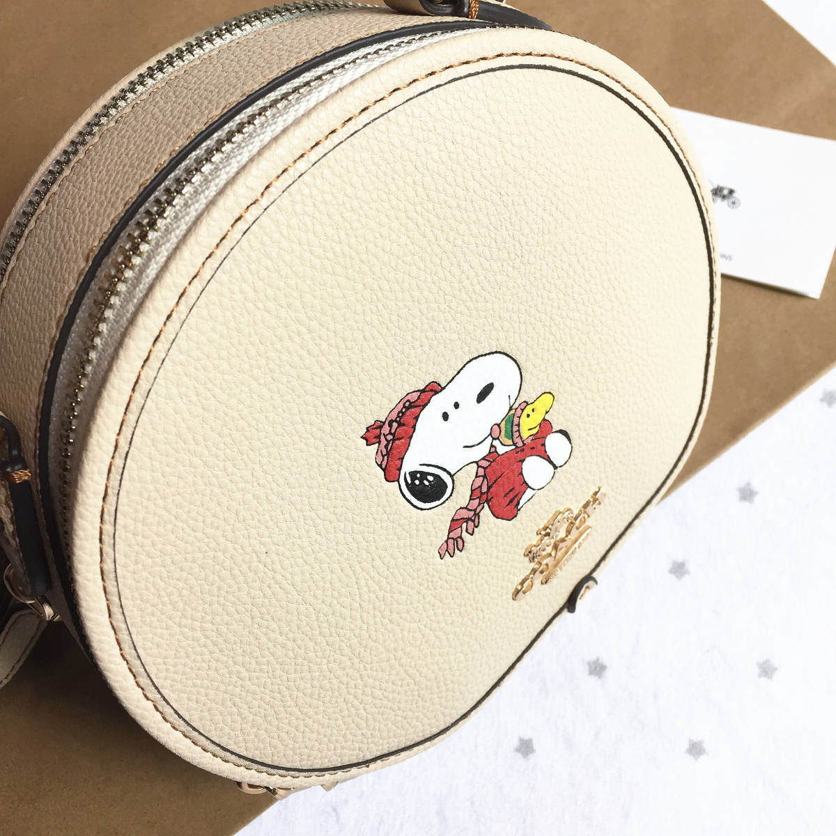 新品未使用】COACH コーチバッグ CE845 スヌーピーコラボ ショルダー 