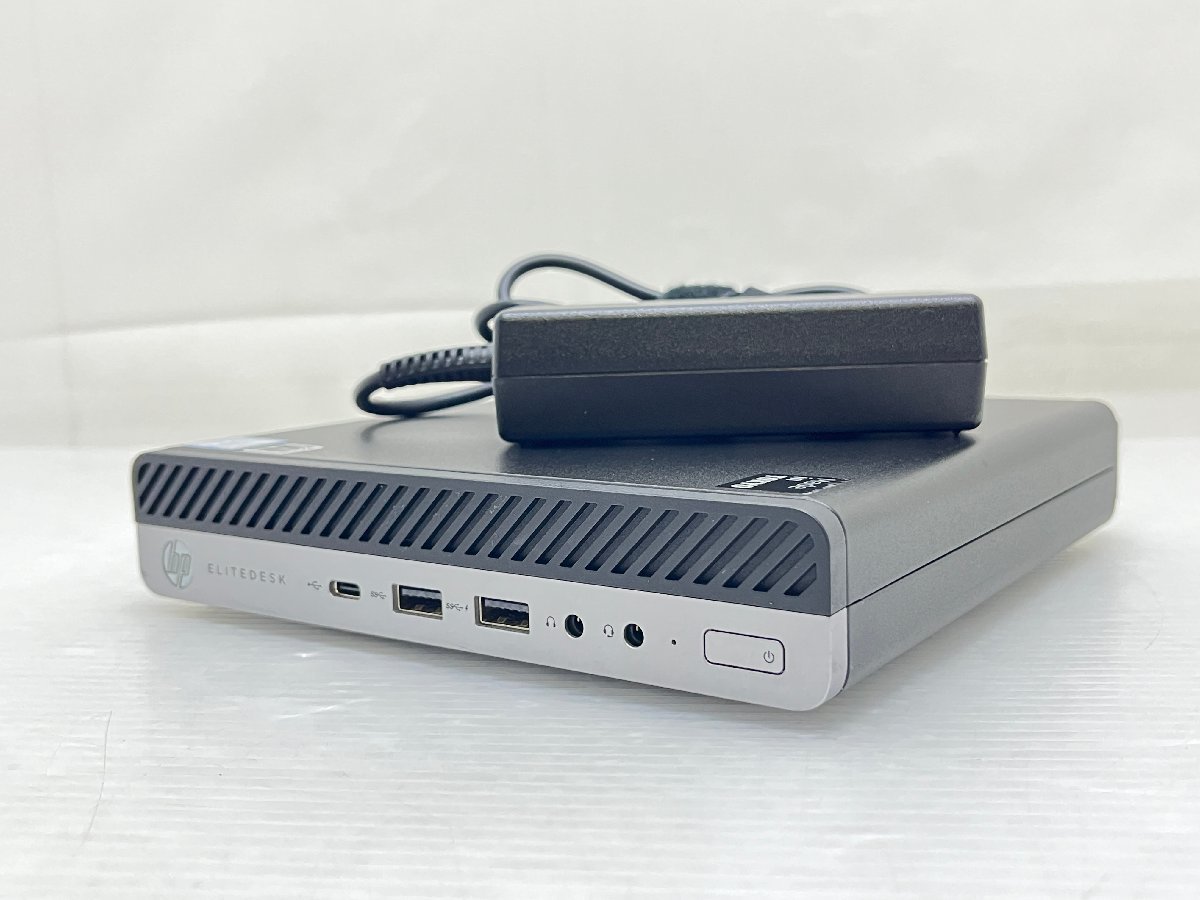 1円～Windows11【HP EliteDesk 800 G4 TPC-Q050-DM】Core i5-8500T 8GB