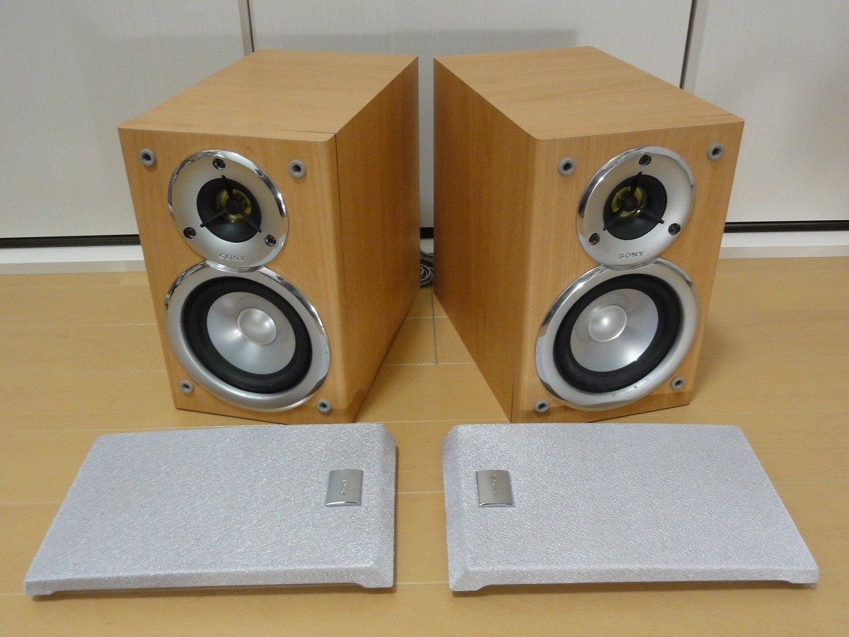 驚きの破格値，限定セール】 ☆SONY 小型ブックシェルフ2wayスピーカー