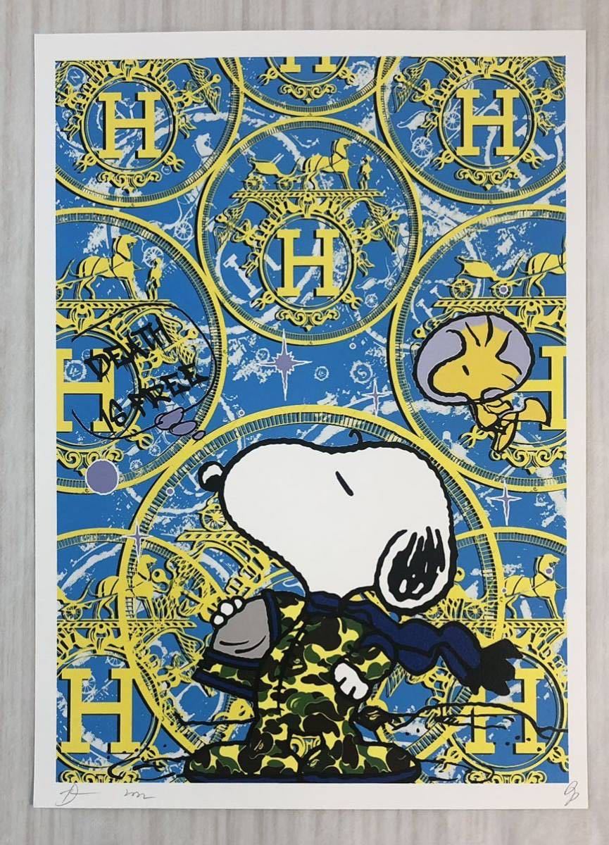 DEATH NYC アートポスター【数量限定】スヌーピー SNOOPY トム