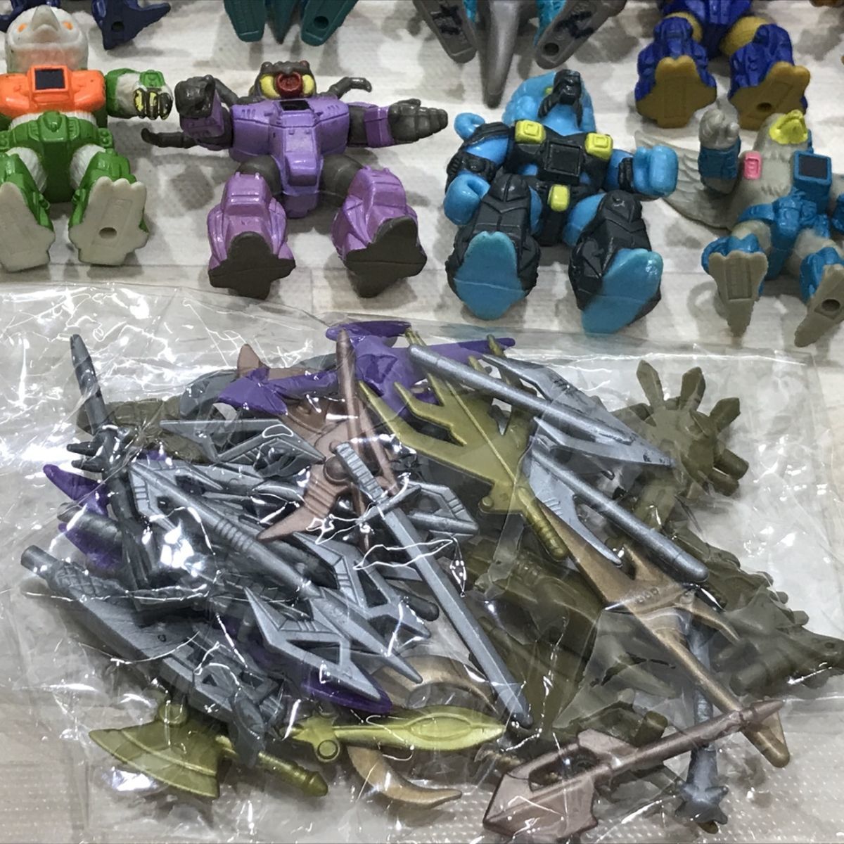当時物 タカラ ビーストフォーマー・レーザービースト 50体 + 武器