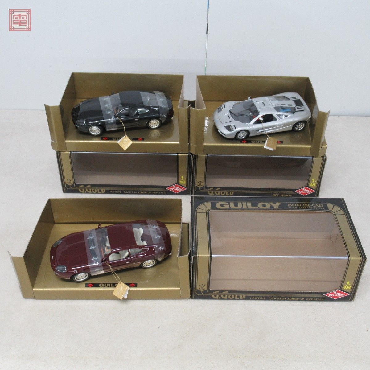 ギロイ 1/18 アストンマーティン DB7 REF.67517/67550/BMW