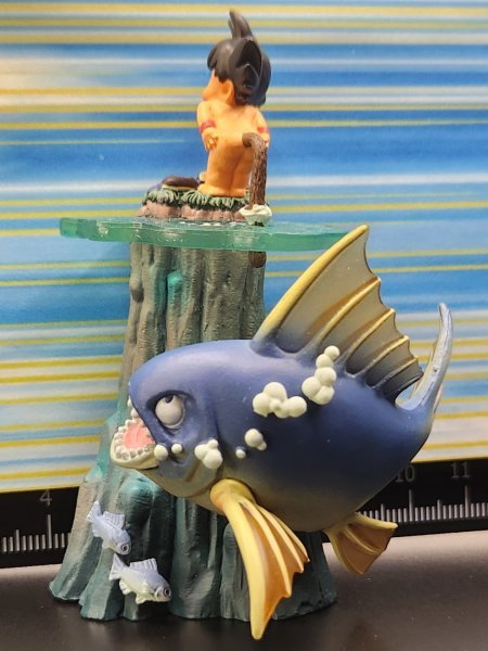 ドラゴンボール　ドラカプ　孫悟空　怪魚 ドラカプ 孫悟空 怪魚 ドラゴンボールカプセル 欠品 接着なし 欠損