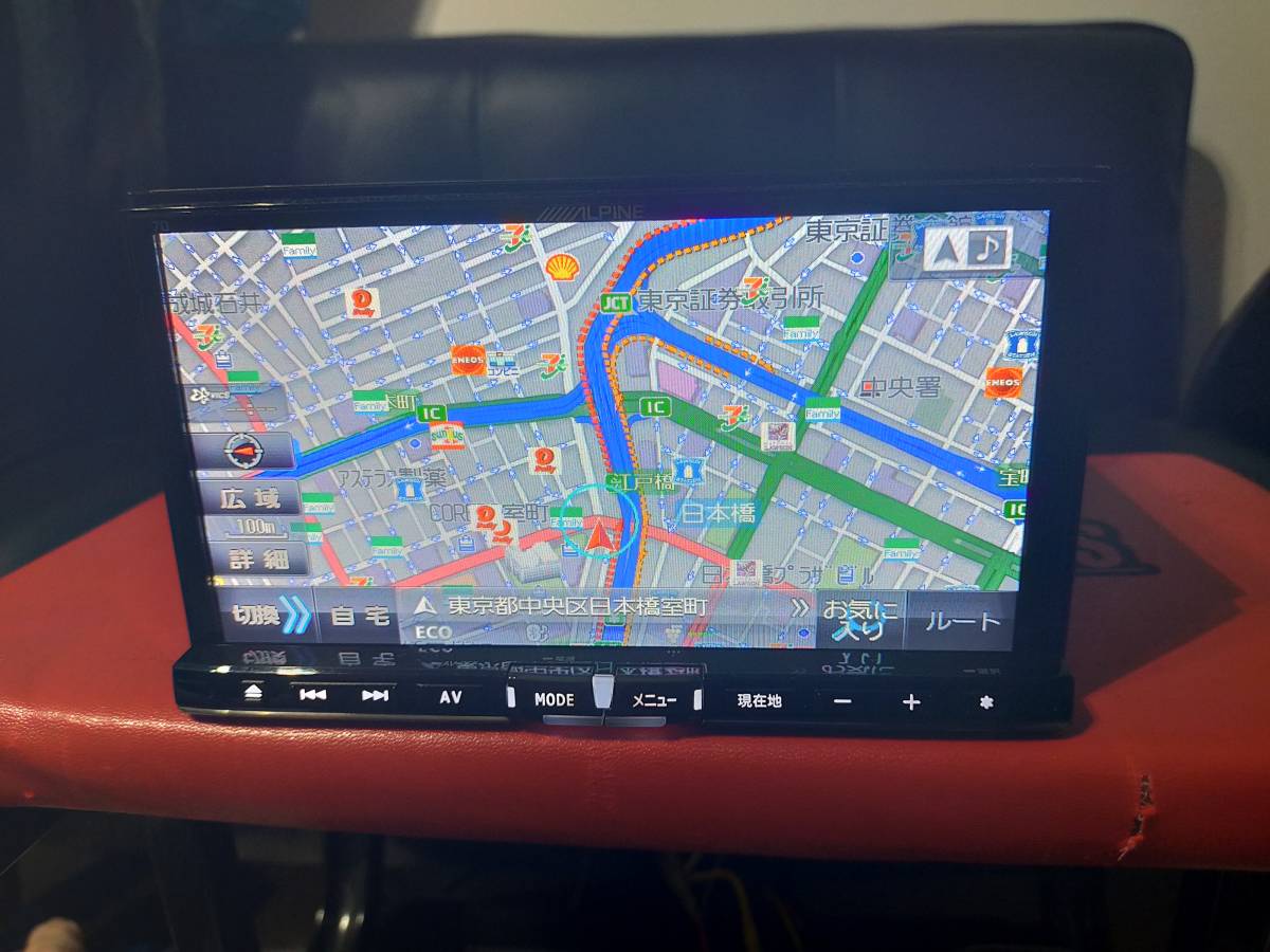 ALPINE アルパイン VIE-X088 HDDナビ Bluetooth DVD 地デジ メモリナビ