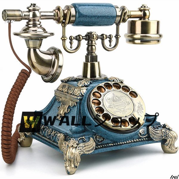 驚きの破格値，2025 推薦 アンティーク 雑貨 ヴィンテージ ビンテージ 高級アンティーク調 ダイヤル式電話器 アナログ式電話機 電源不要 機械式＆電子式(電話機)｜売買されたオークション情報、yahooの商品情報 電話機
