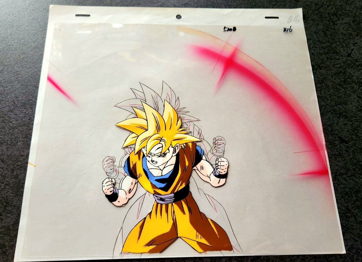 ドラゴンボールZ / 孫 悟飯 スーパーサイヤ人 /セル画と原画