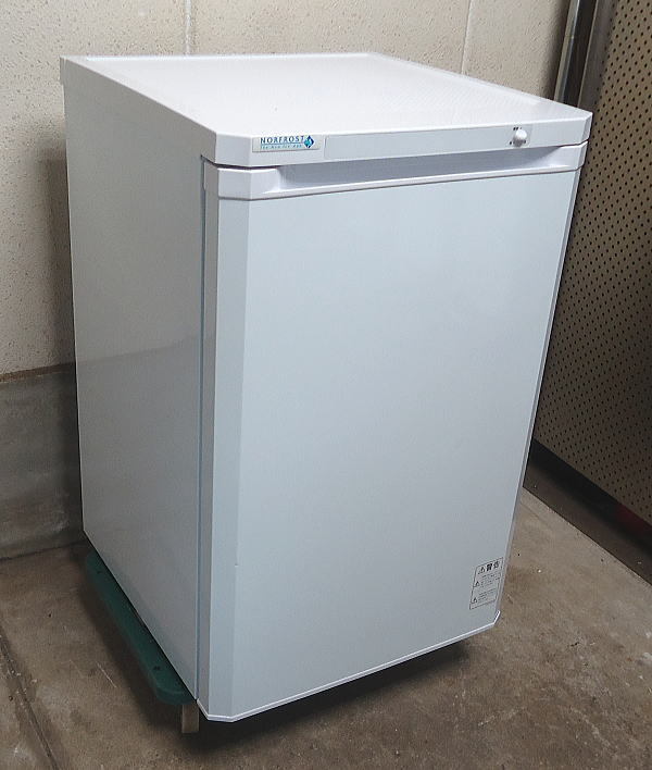 ☆中古 日本ゼネラル ノーフロスト 縦型 庫内引き出し型 4段 85L 冷凍