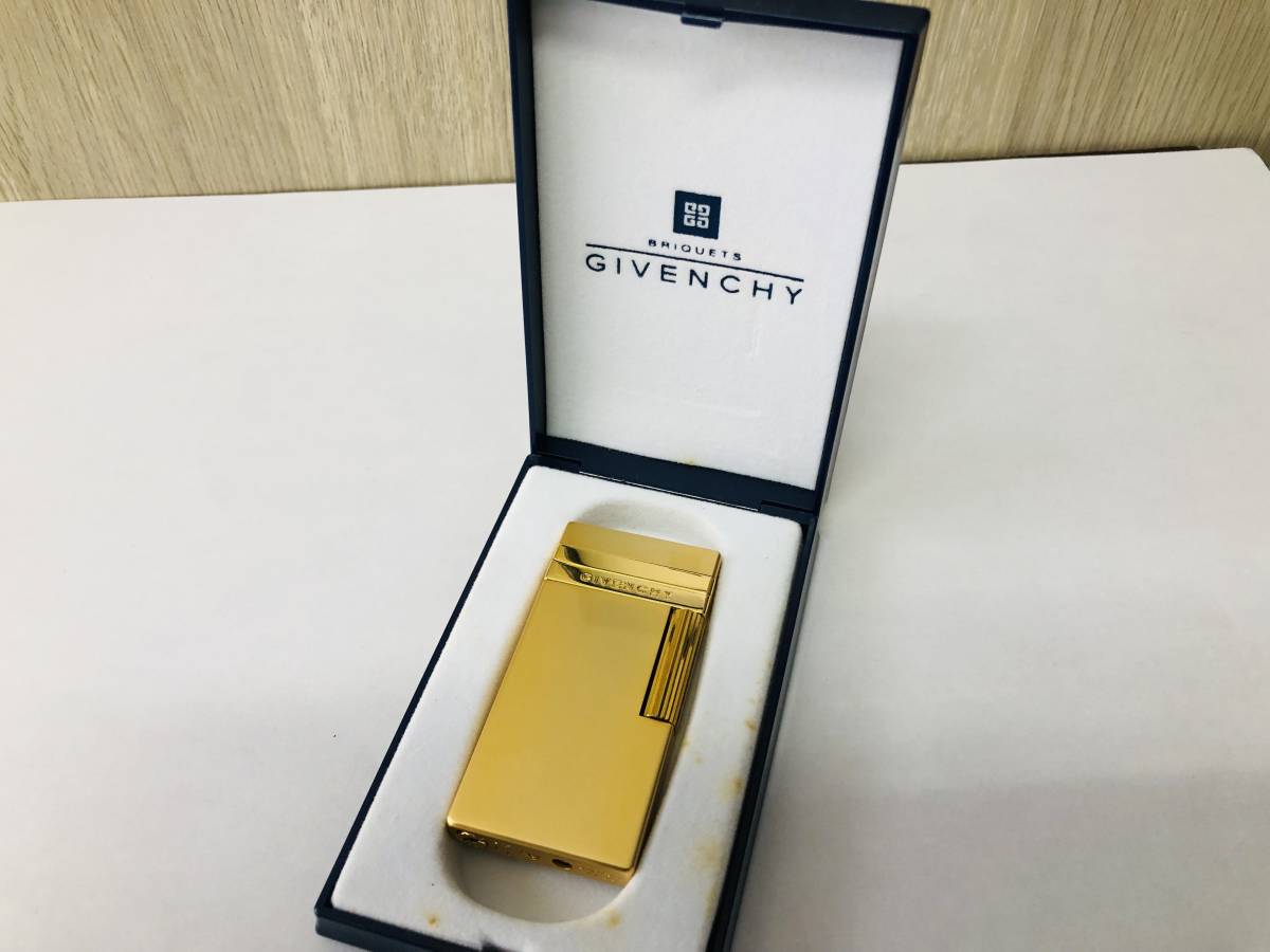 GIVENCHY/ジバンシー/1700/7041405/ガスライター/ゴールドカラー/喫煙 