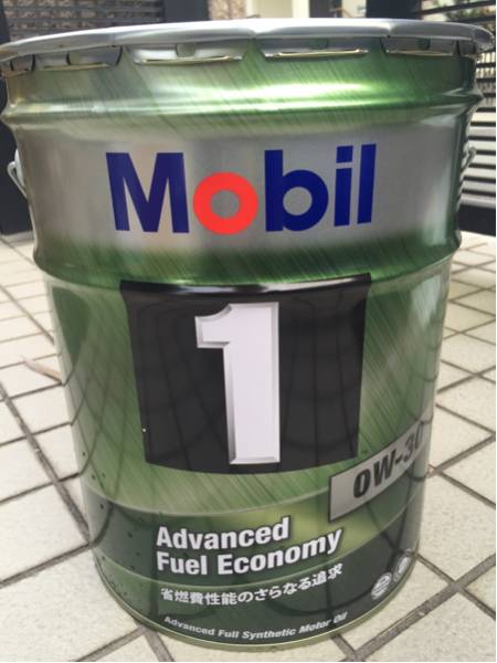 新品未開封 Mobil1 モービル1 0W-30 20L 0 Advanced Fuel Economy
