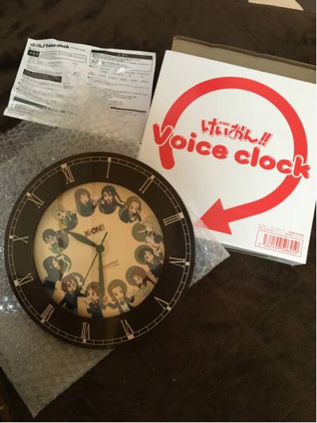 けいおん！ Voice clock 激安通販オンラインショップ けいおん Voice clock 【公式通販】