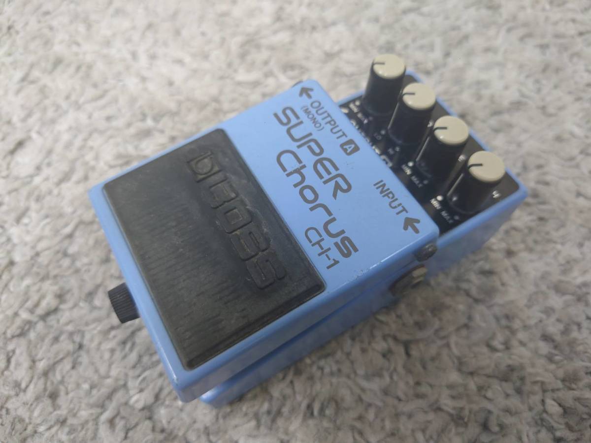 低価，新品 サマーセール7/31ま 開催 BOSS SUPER CHORUS CH-1 / ボス スーパー コーラス(コーラス)｜売買されたオークション情報、yahooの商品情報をアーカイブ公開 - オークファン エフェクター