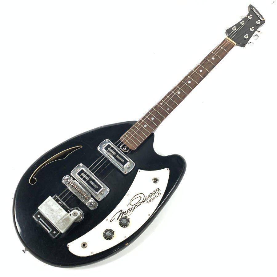TEISCO テスコ MAY QUEEN ビザールギター シリアルNo.340787 黒系