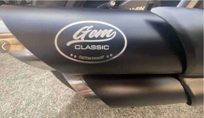 24時間以内発送 新品レブル250/500用 マフラーgemspeed製 V1 24時間以内