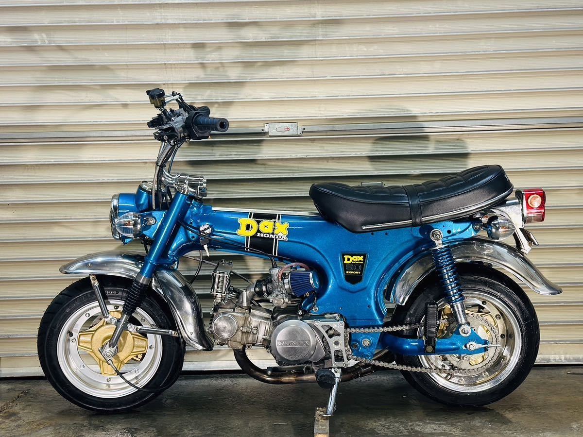 ダックス スペシャルクラッチ 5.5j フルカスタム 車体 106cc 武川