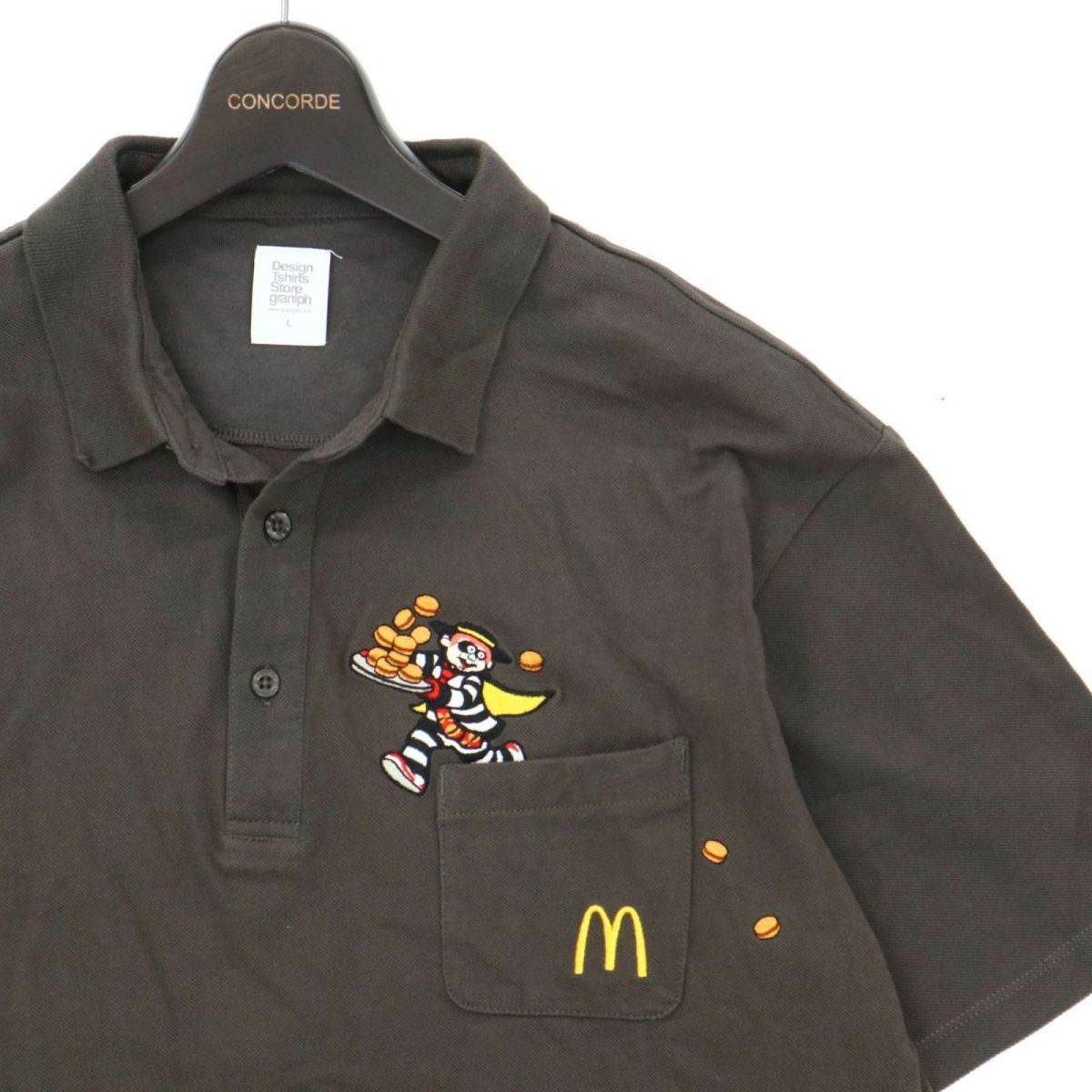 完売品！Design Tshirts Store graniph グラニフ × マクドナルド 半袖 