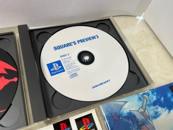 PS【動作確認済】SQUARE'S PREVIEW3 Disc2