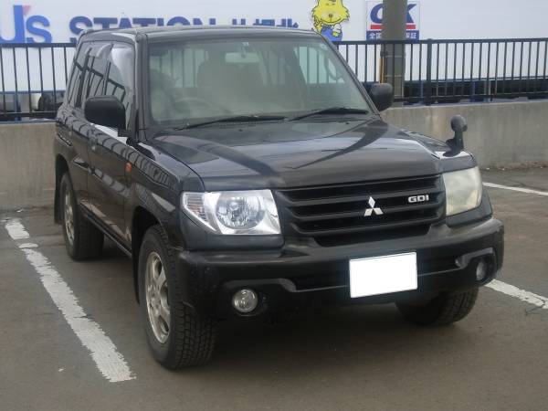 車検あり ★三菱 パジェロ イオ ４ＷＤ ＡＴ 黒 北海道 売切！