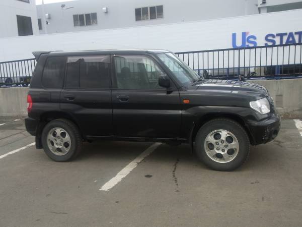 車検あり ★三菱 パジェロ イオ ４ＷＤ ＡＴ 黒 北海道 売切！