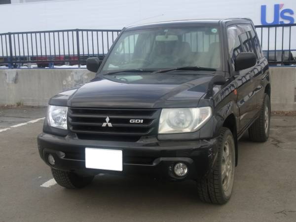 車検あり ★三菱 パジェロ イオ ４ＷＤ ＡＴ 黒 北海道 売切！