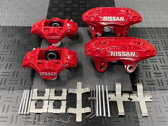 スカイライン R34 ER34 4POT/2POT 日産 純正ブレーキキャリパー 取付