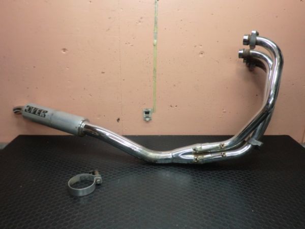 67 カスタム多数 FZ400R 46X OVER製 オーバー製 マフラー 一台解体 検