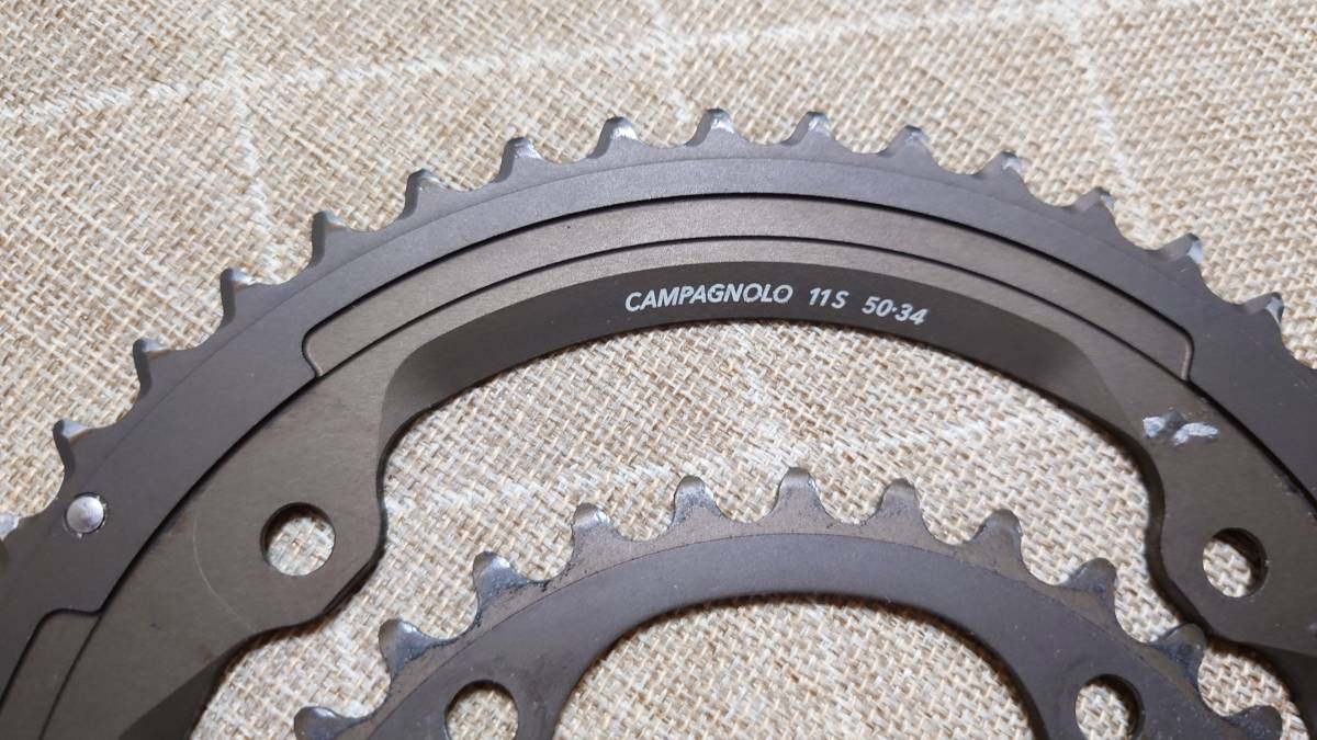 箱付】カンパニョーロ クランクセット コーラス 11S 170mm 50-34 