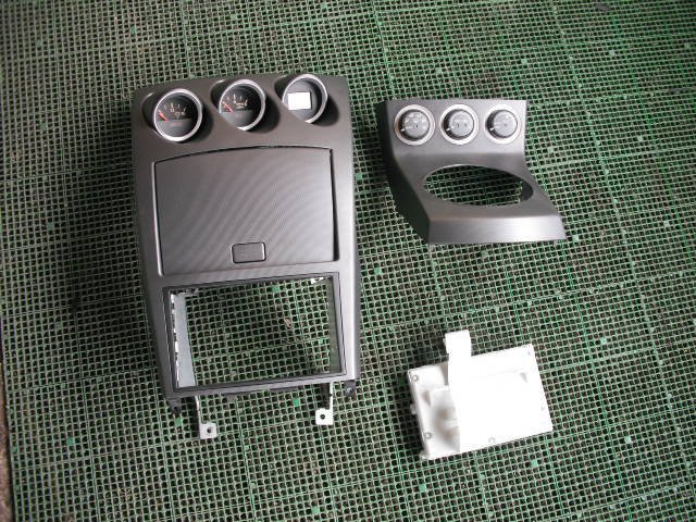 『B156』Z33，VQ35，フェアレディZ，バージョンT，3連メーター エアコンスイッチ，センターパネル，オーディオステー，x42z