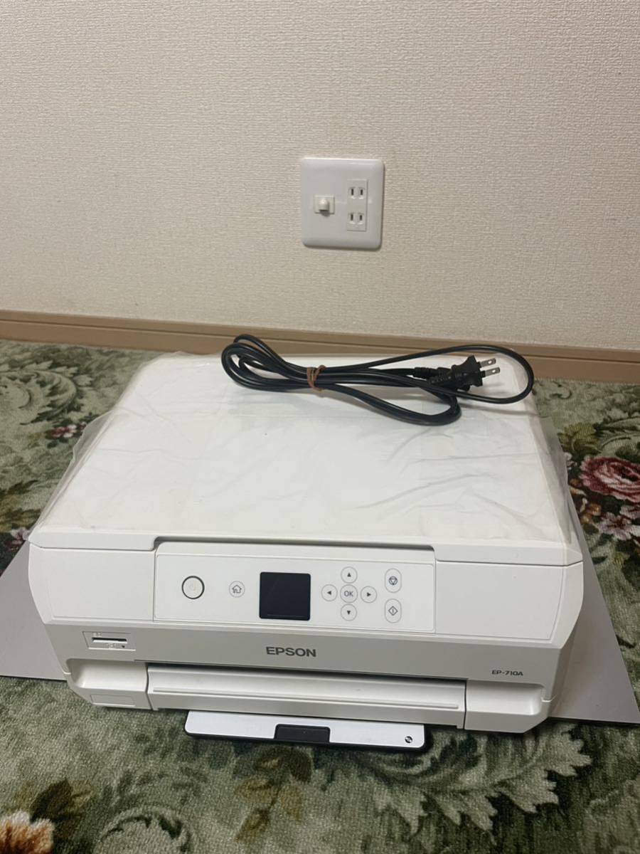 【極上美品】EPSONエプソン EP-710A エプソンプリンター インクジェット複合機 18年製