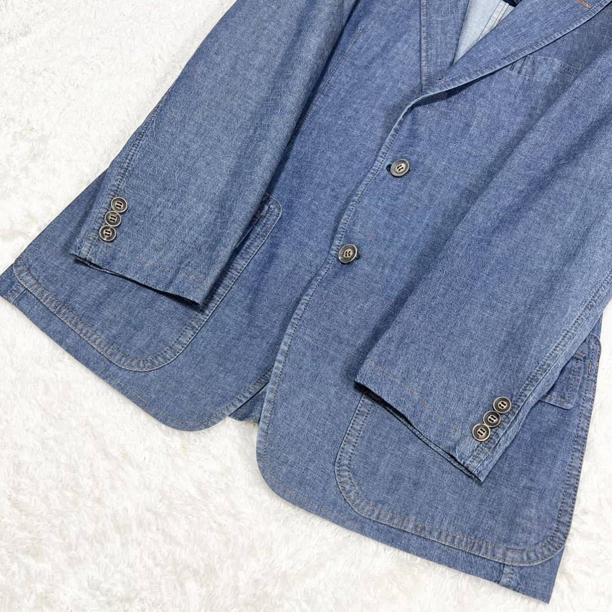 美品 ランバンコレクション【大きいサイズ】テーラードジャケット